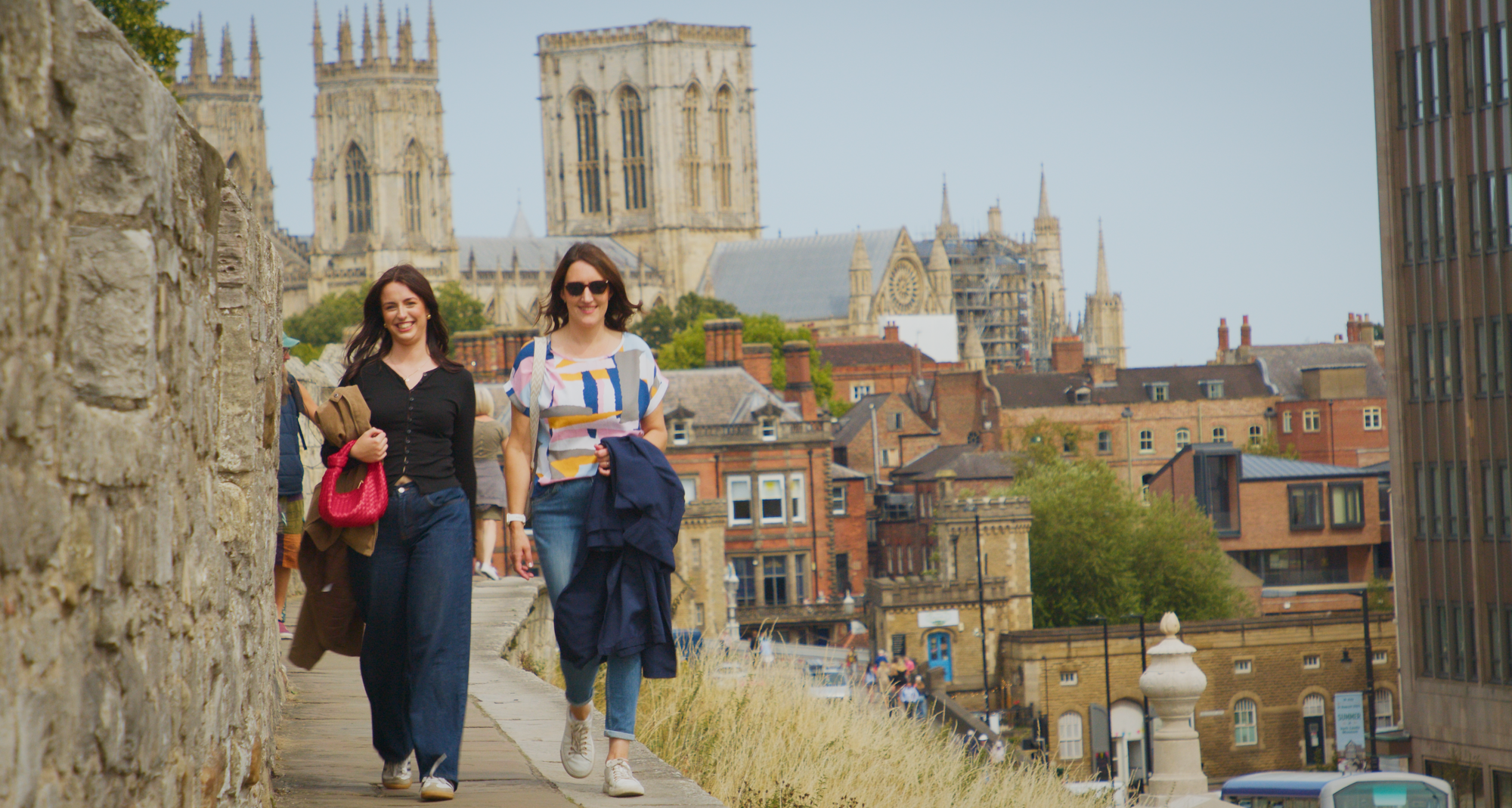 York's famous city walls