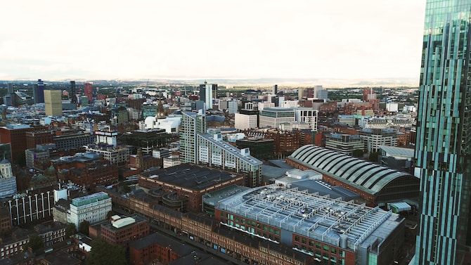 Manchester skyline