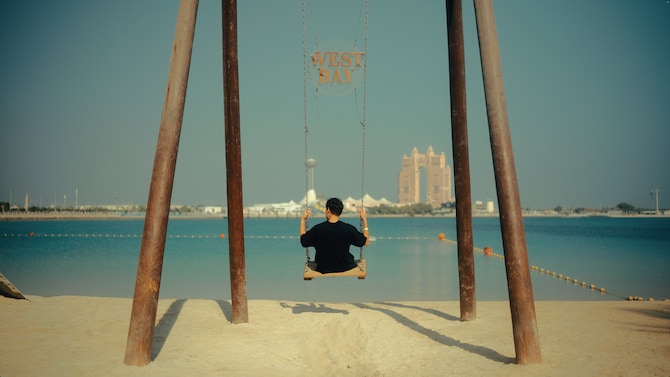 Swing on West Bay