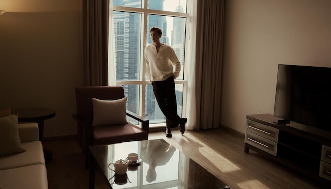 Radisson Blu Hotel, Dubai Barsha Heights - Room with a view