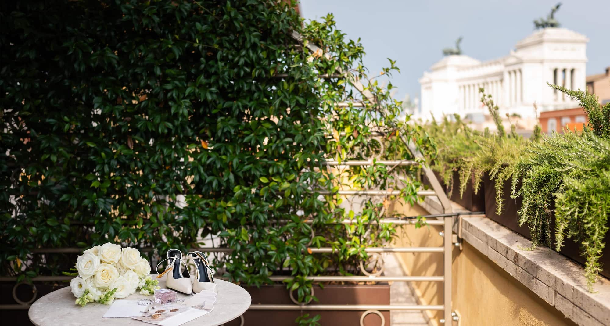 Radisson Collection Hotel, Roma Antica - Rooftop wedding