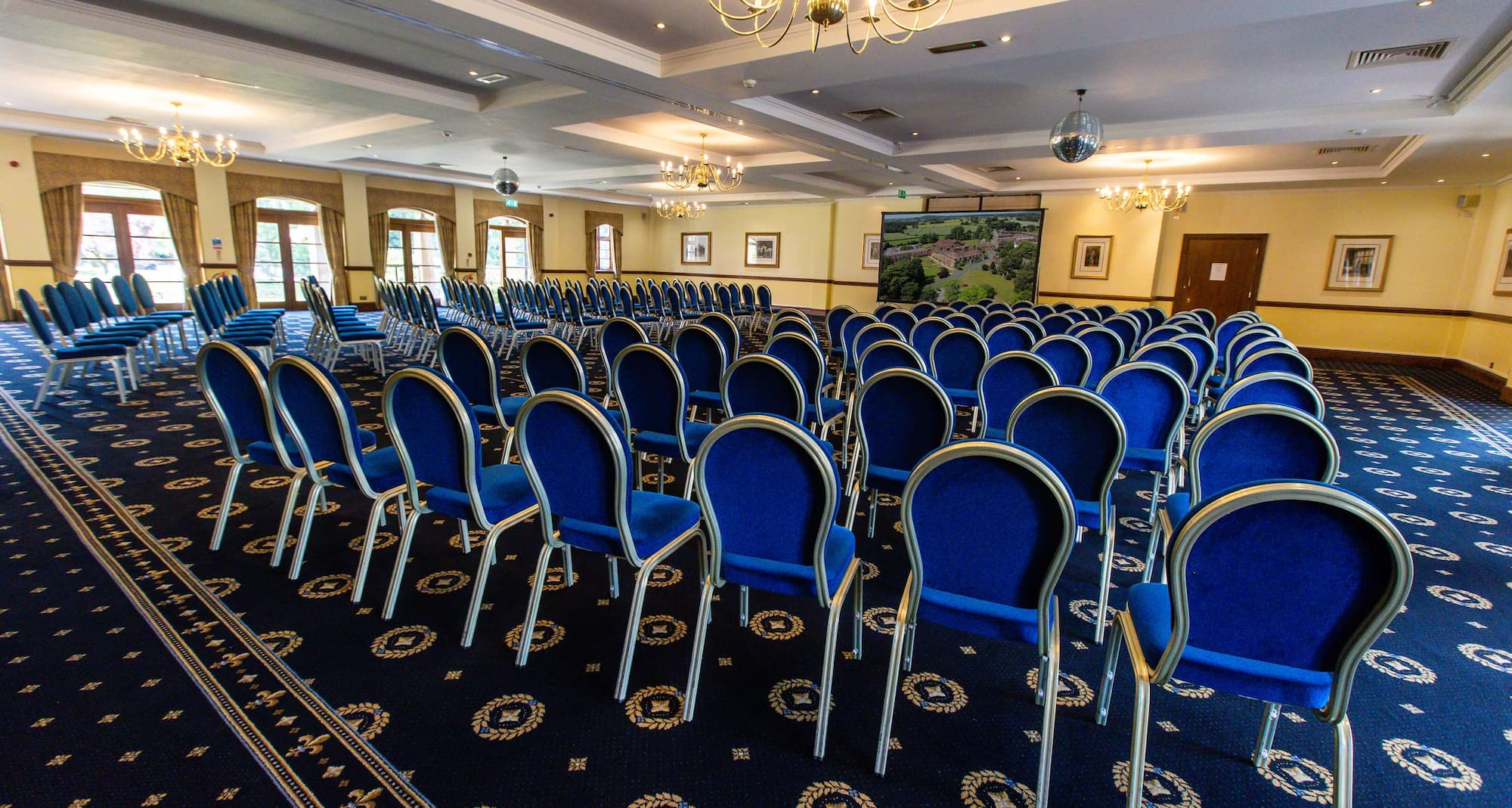 Albrighton Hall Hotel and Spa, a member of Radisson Individuals - Lakeside meeting room theatre set-up