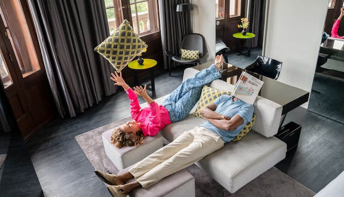 art'otel amsterdam - lifestyle - room