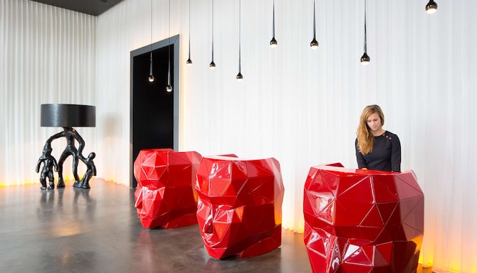 art'otel amsterdam – art'otel amsterdam receptie