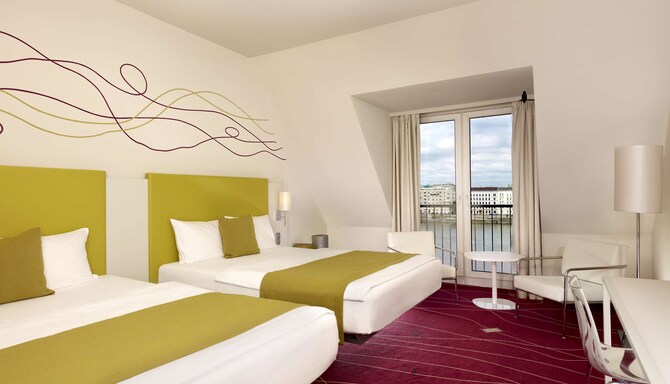 artand#39;otel budapest - Art Room Twin - Danube View