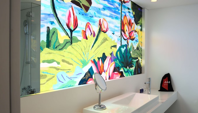 art'otel Cologne - حمام غرفة الضيوف