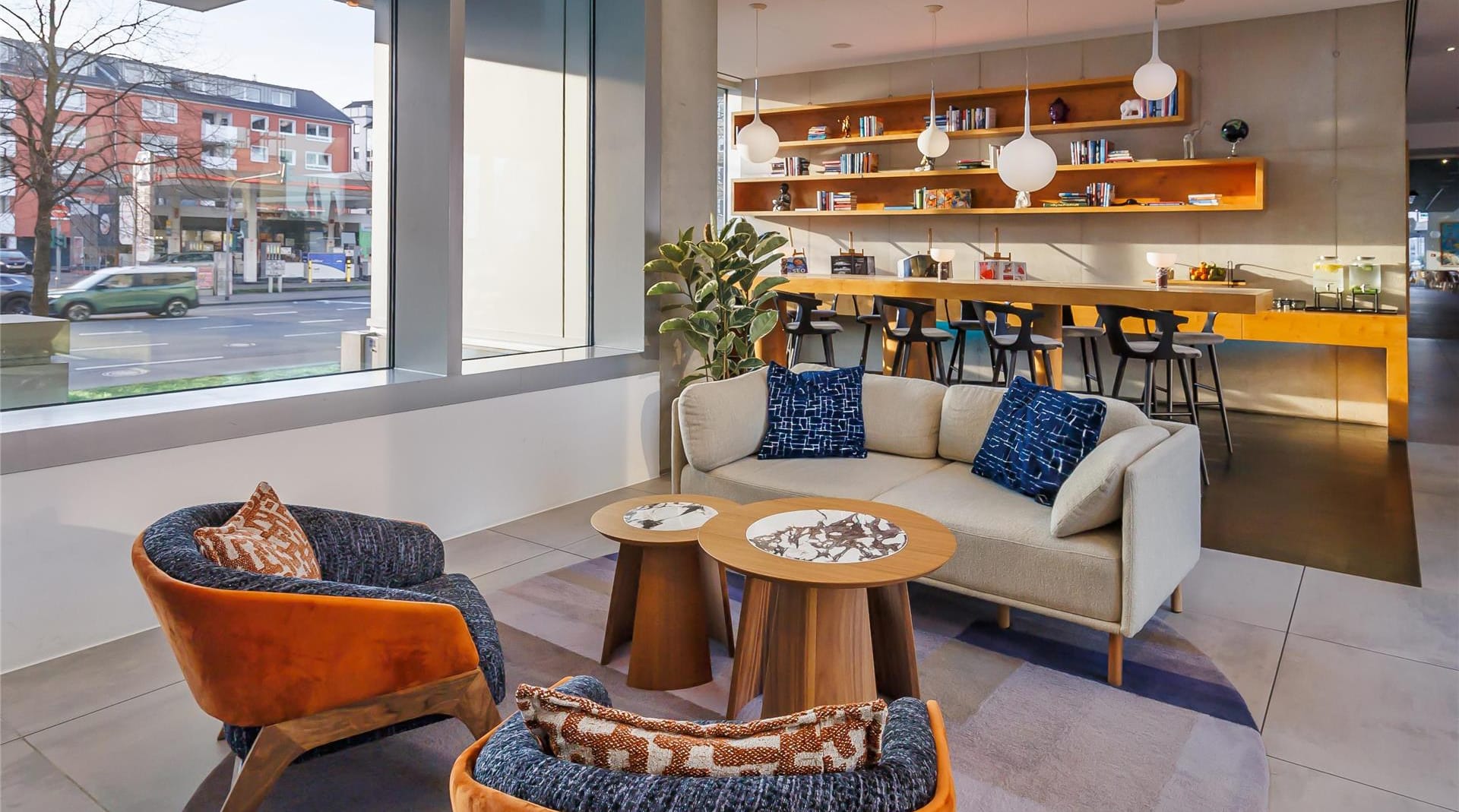 art otel Cologne - Bar Artelier lobby area