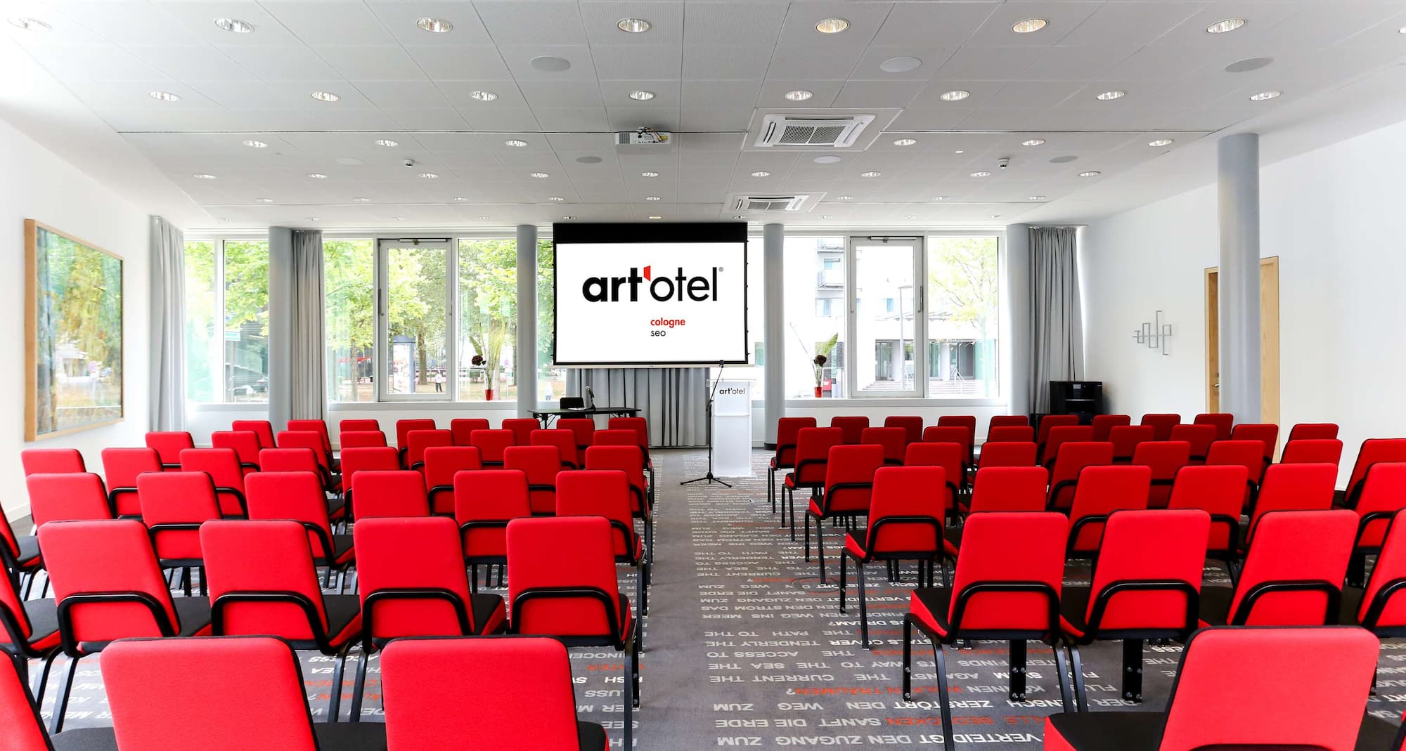 art'otel cologne - Sala de reuniones
