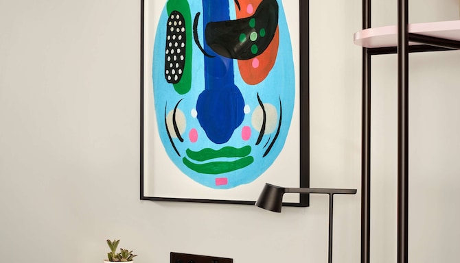 art'otel London Battersea Power Station - غرفة ضيوف