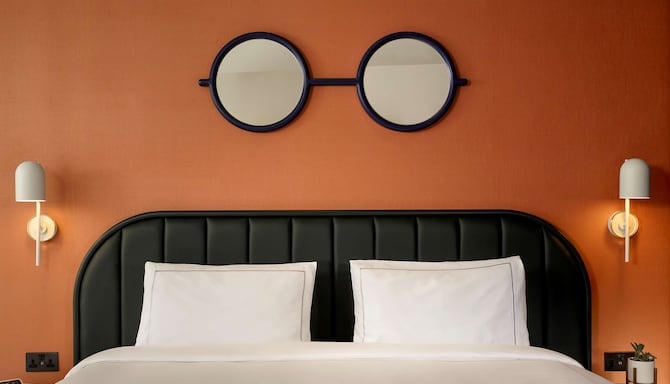 art'otel London Battersea Power Station - غرفة ضيوف