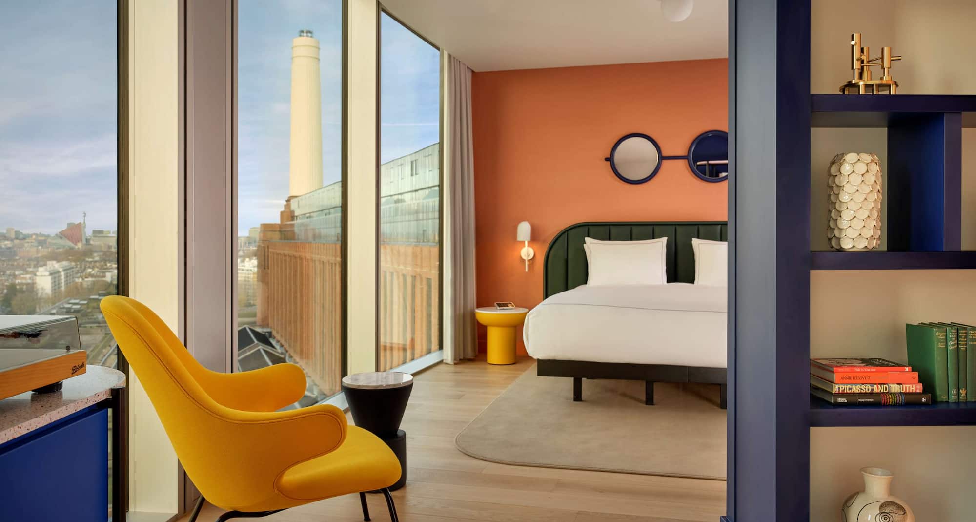 art'otel London Battersea Power Station - Masterpiece suite  bedroom