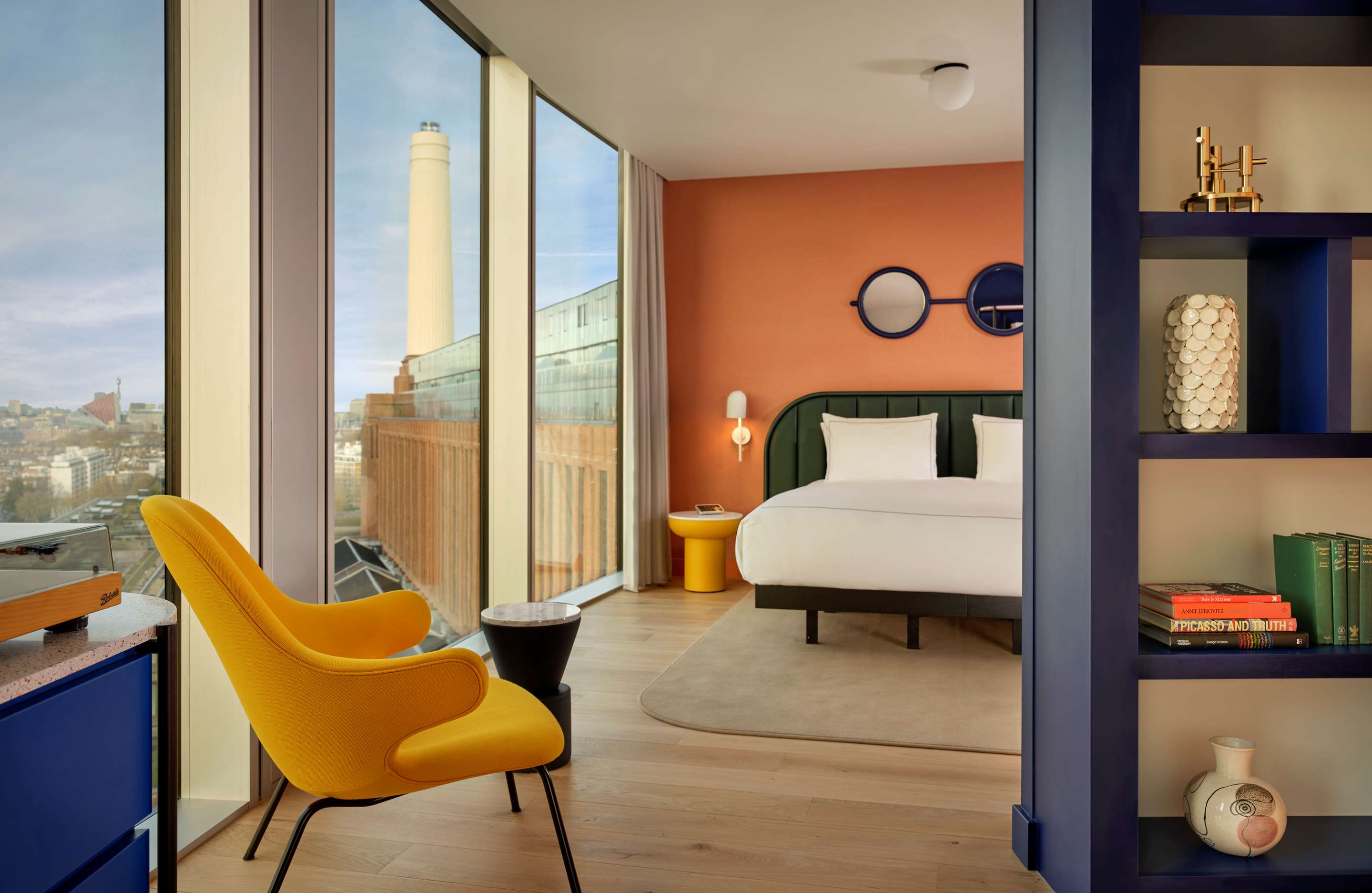 art'otel London Battersea Power Station - Masterpiece suite  bedroom