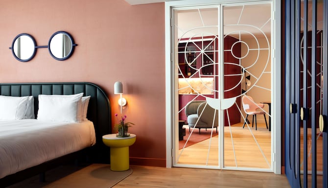 art'otel London Battersea Power Station - جناح