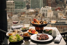 art’otel London Hoxton - Solaya - Food with the view