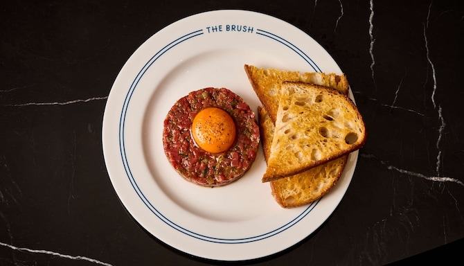 art’otel London Hoxton - The Brush menu