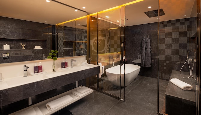 art’otel London Hoxton - Suite Bad