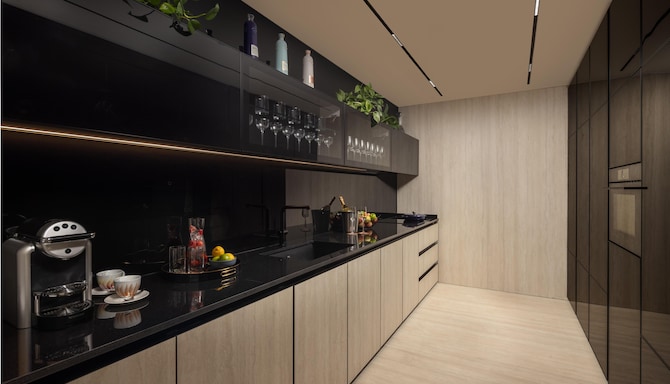 art’otel London Hoxton - Suite Küche / Küchenzeile