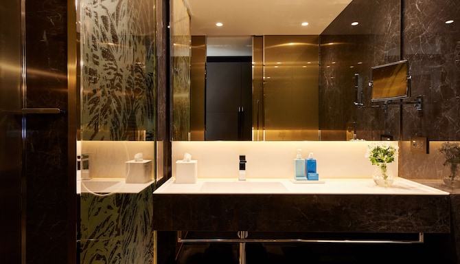 art’otel Rome Piazza Sallustio - Bathroom Black
