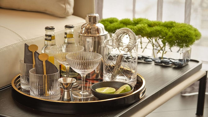 art’otel Rome Piazza Sallustio - Suite cocktails appliances - room amenity