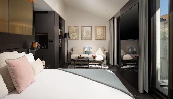 art’otel Rome Piazza Sallustio - Junior Suite - sofa