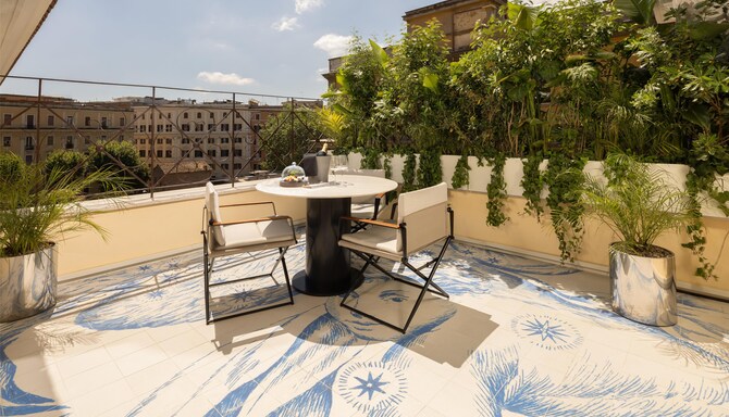 art’otel Rome Piazza Sallustio - One Bedroom Suite Terrace