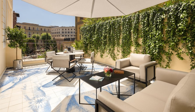 art’otel Rome Piazza Sallustio - One Bedroom Suite Terrace
