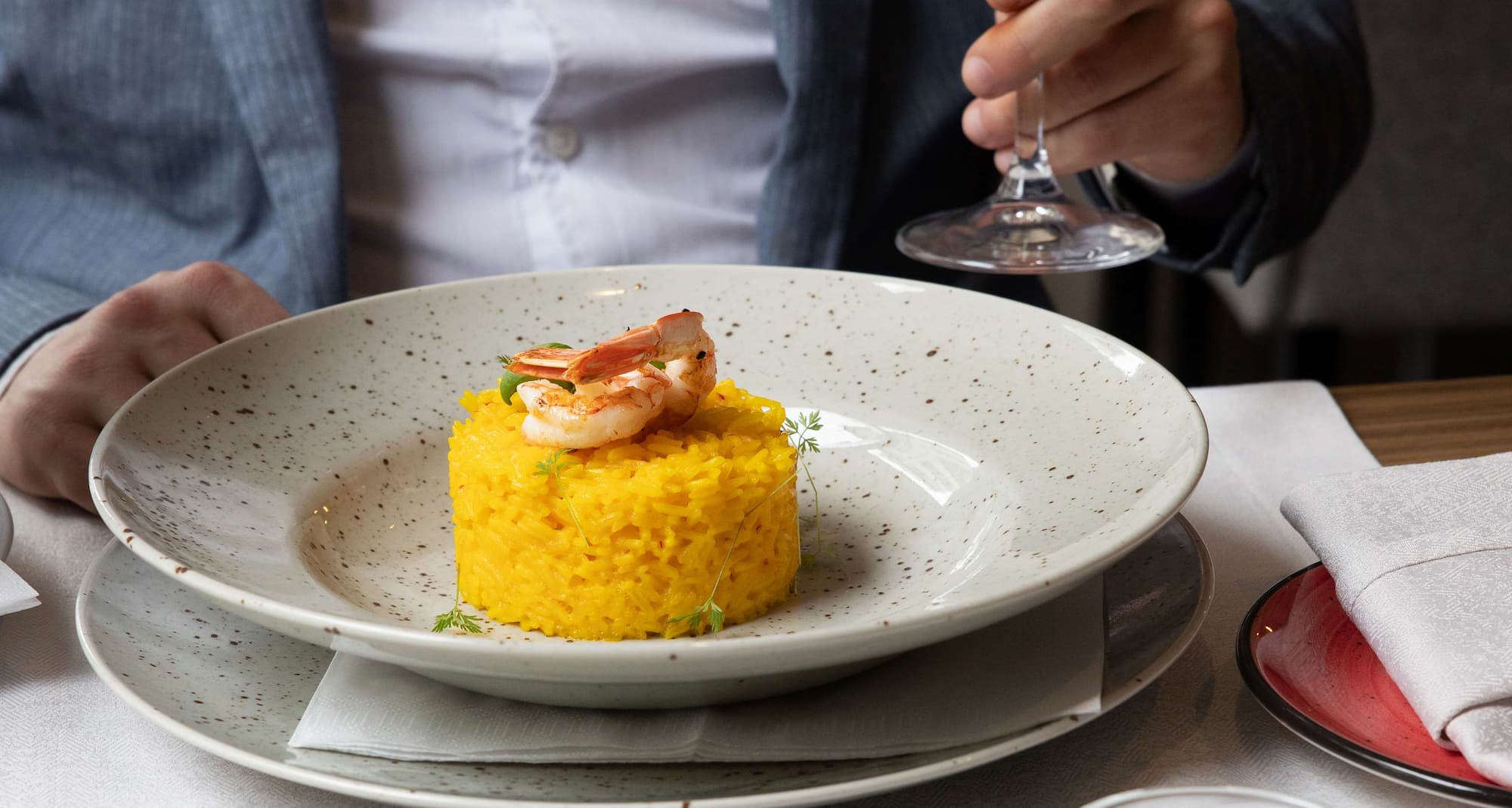 Belgrade Art Hotel, a member of Radisson Individuals - Risotto shrimps