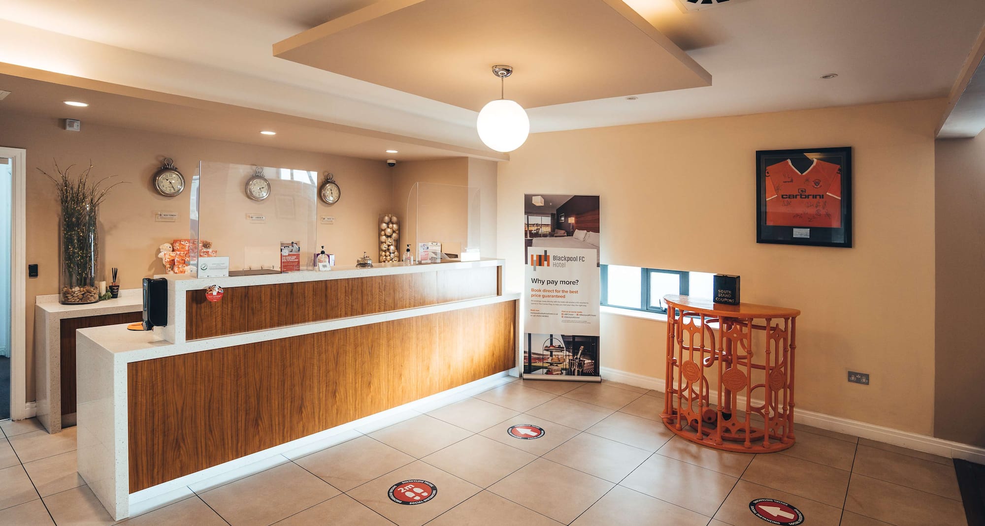 Blackpool FC Stadium Hotel, a member of Radisson Individuals - Reception