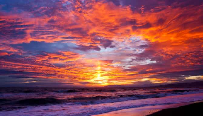 Beach Sunset - Top things you need to know about the Red Sea
