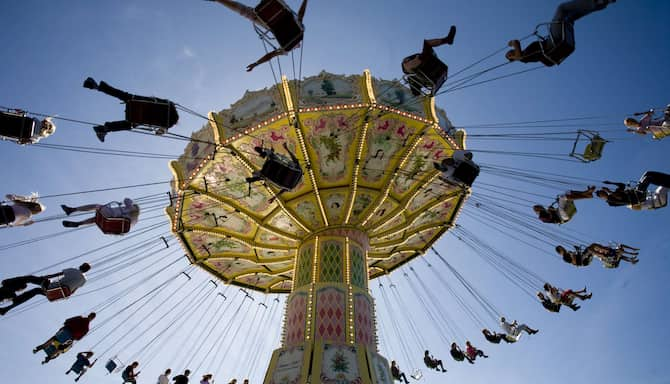 Blog images - Carousel at Grona Lund photo Yanan Li - Top 6 family attractions in Djurgården everyone will love