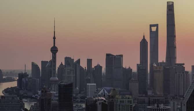 Sunset from Shanghai New World Hotel - 6 Photos of Shanghai That Will Make you Want to Pack your Bags