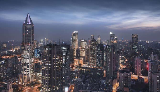 Night Skyline from Radisson Blu Hotel Shanghai New World - 6 Photos of Shanghai That Will Make you Want to Pack your Bags