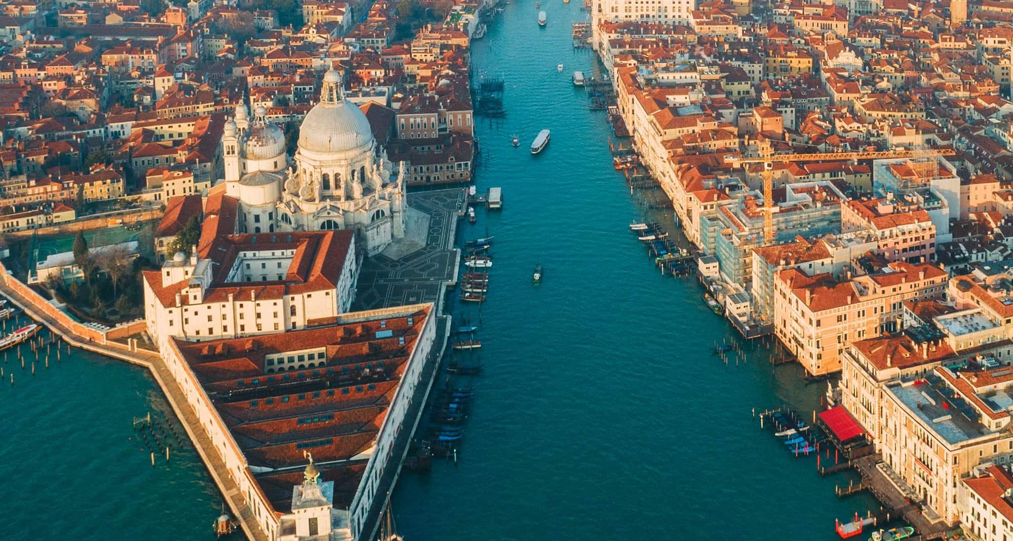 Blog images - Top Events to Experience in Venice-Venice birds eye view