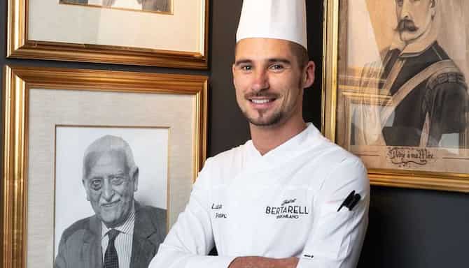 Blog images - 2023 - Culinary Tales Flavors of Milan with Luca Milanese Saffron Risotto Recipe Our chef Luca Franz