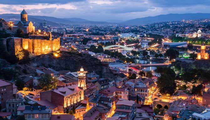 Blog images - 2023 - Discover the History and Modern Culture of Tbilisi - View Tbilisi - City view Tbilisi