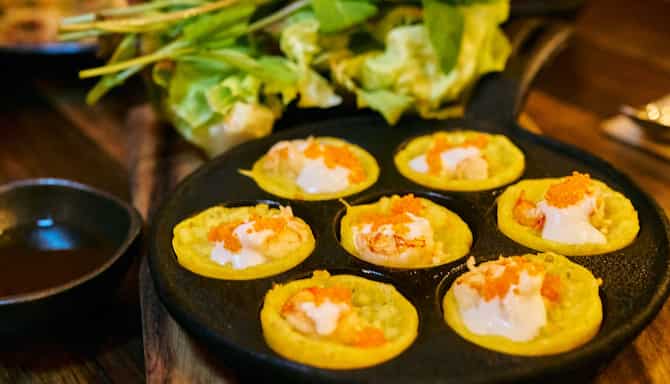 Blog images - 2023 - Vietnamese Savoury mini pancake