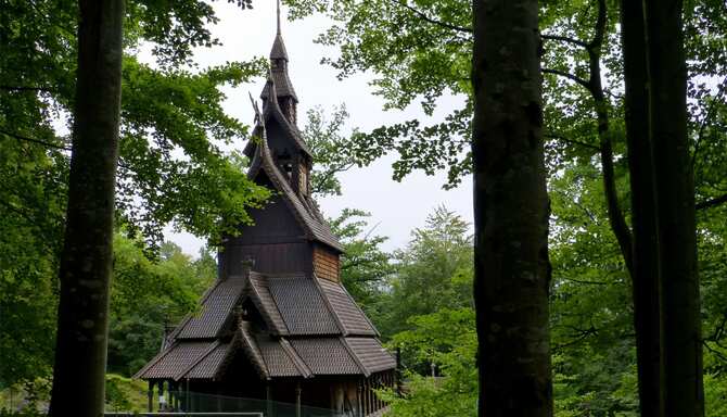 Blog images - 2025 VOL 2 - Fantoft church near Bergen Norway