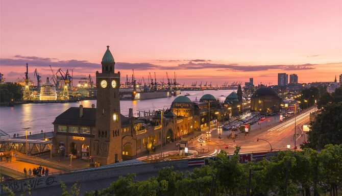 Blog images - 2025 VOL 2 - Hamburg Clocktower at Landungsbruecken