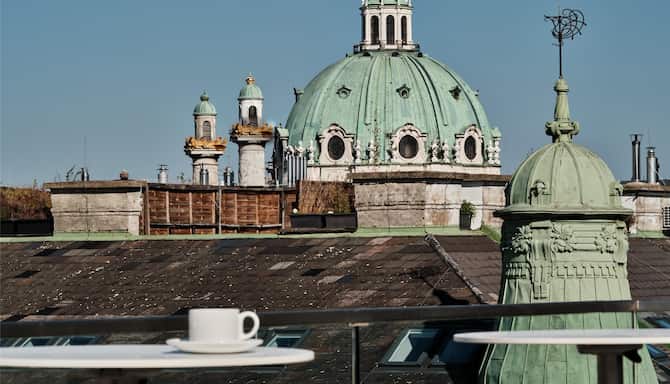 Blog images - 2025 VOL 2 - Vienna The Rainbow Capital of Europe Destination RDBlu Das Triest Vienna Rooftop view