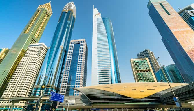 Blog images - 2025 - Dubai museums uncover hidden gems Culture Dubai Skyscrapers in Sheikh Zayed Road