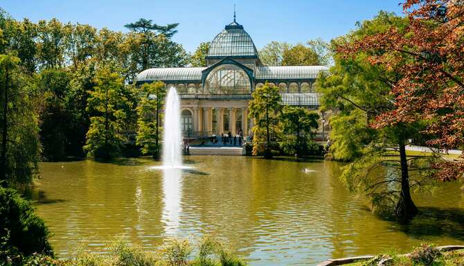 Blog images - 2025 - Things to do in Madrid A Delightful Journey Destination Crystal Palace in El Retiro park Spain