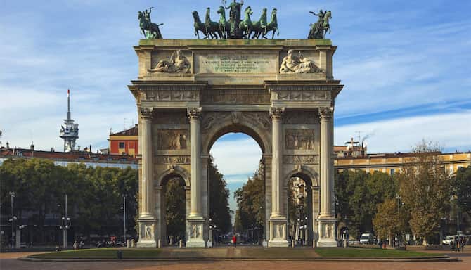 Blog images - 2025 - Arch of Peace Arco della Pace in Sempione Square Milan