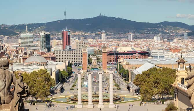 Blog images - 2025 - Placa Espanya in Barcelona Spain