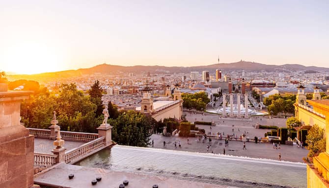 Blog images - 2025 - Fountain of Montjuic and Barcelona