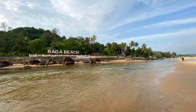 Blog images - 2025 - Baga beach of North Goa India