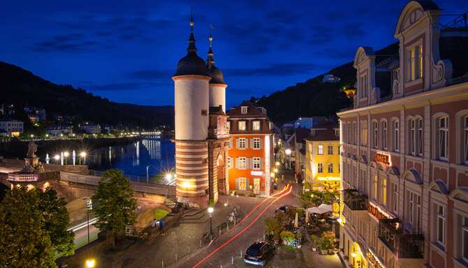 Blog images - 2025 - Old Bridge Gate in town of Heidelberg Germany