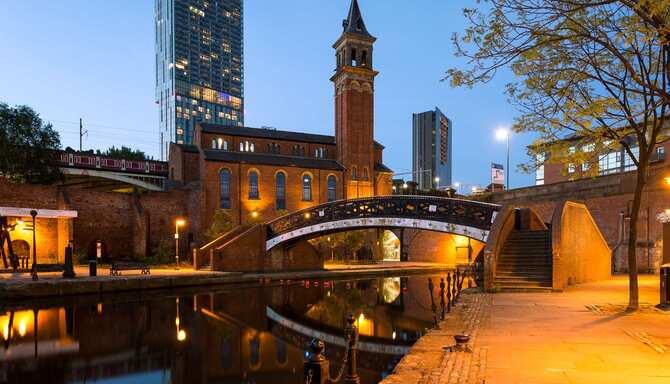 Blog images - 2025 - Castlefield Basin Deansgate Manchester England