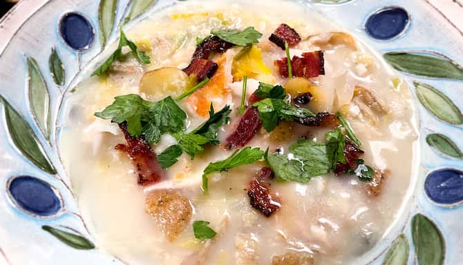 Blog images - 2025 - Hearty seafood chowder soup