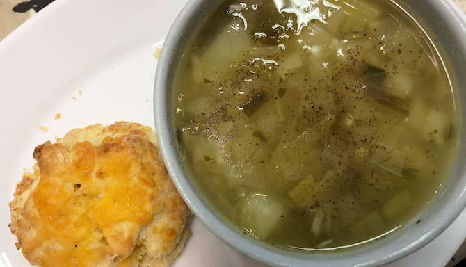 Blog images - 2025 - Scottish leek and tattie potato soup