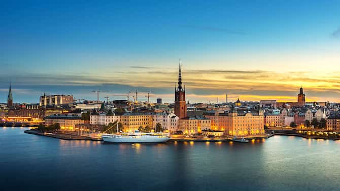 Blog images - 2025 - Riddarholmen chruch in old town Stockholm city Sweden